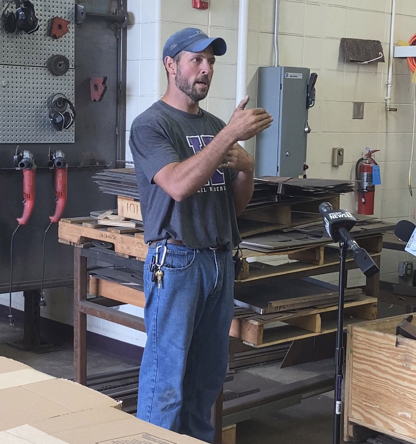 Kiel High School Technical Education and Welding Instructor Ron Schneider explains how students will gain the opportunity to secure high-paying, local jobs.